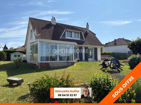 Neuville-lès-Dieppe : Grande Maison Familiale de 140 m² avec Aperçu Mer