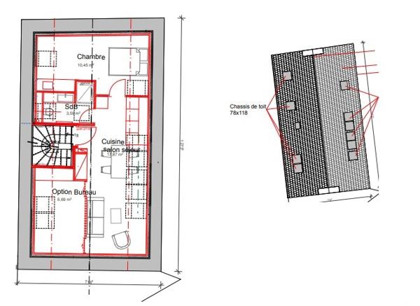 Immeuble à vendre 39 m² Saint-Martin-des-Champs