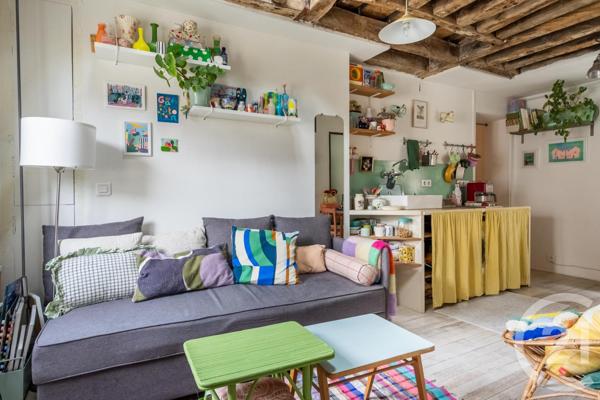 Appartement Studio à vendre  1 pièce - 20,51 m2 PARIS - 75012
