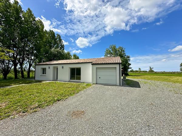 Maison neuve 100m² RE2020 + hangar de 100m² - Au calme du marais !