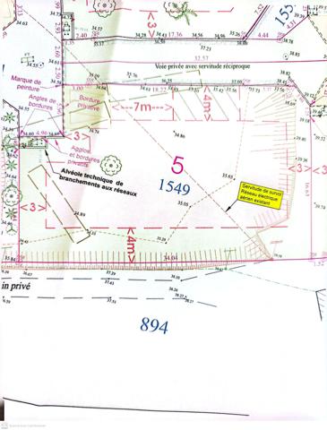 Lotissement de 668 m²