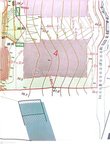 Lotissement de 668 m²