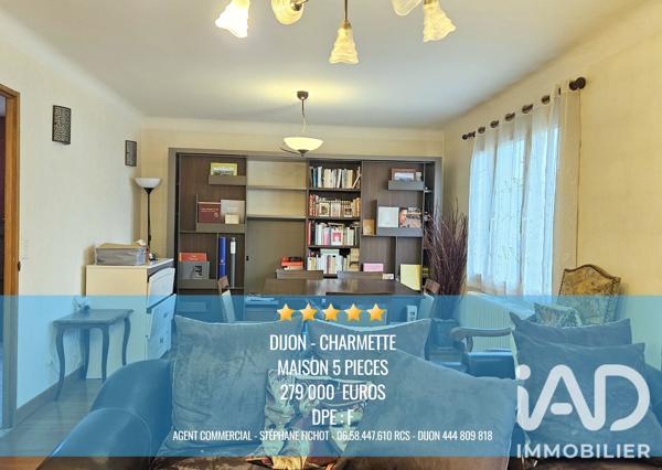 Maison à vendre 6 pièces 86,95 m² Dijon