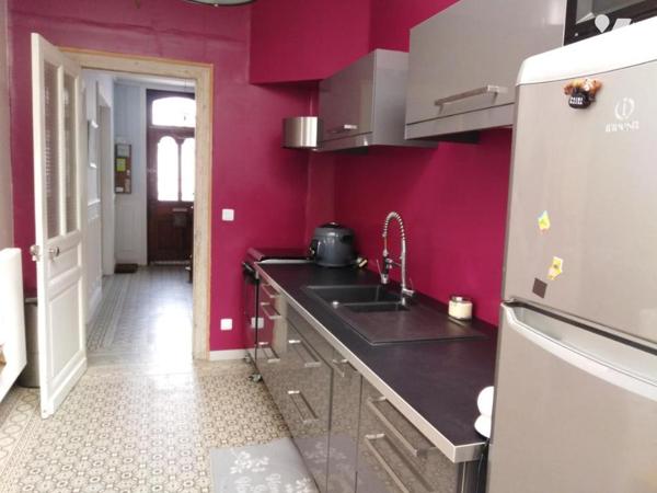 VALENCIENNES SECTEUR PRISE MAISON DE VILLE MITOYENNE AVEC GARAGE