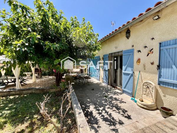 Maison de Plain-pied avec jardin sur quartier calme