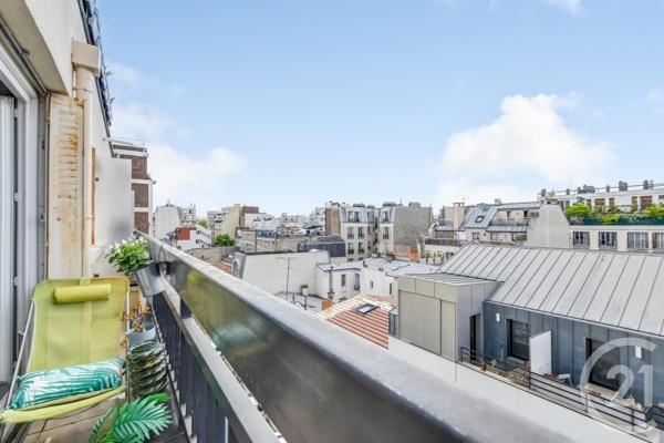 Appartement F2 à vendre  2 pièces - 36 m 2   PARIS  - 75020
