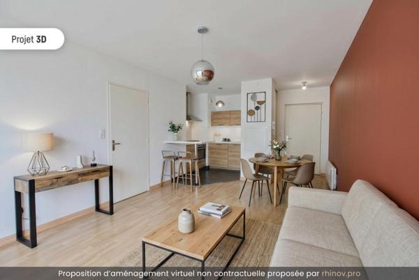 Appartement à vendre |                                       Guipavas |                                        2 pièces  |  44 m²