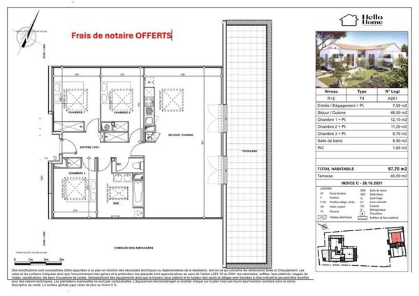 Appartement - 405 000€ L'UNION (31240) - Référence 34