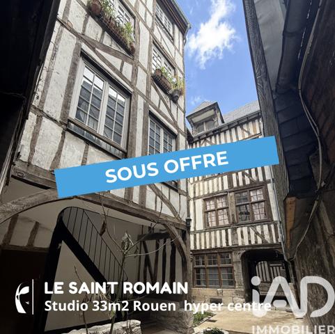 Studio à vendre 33 m² Rouen