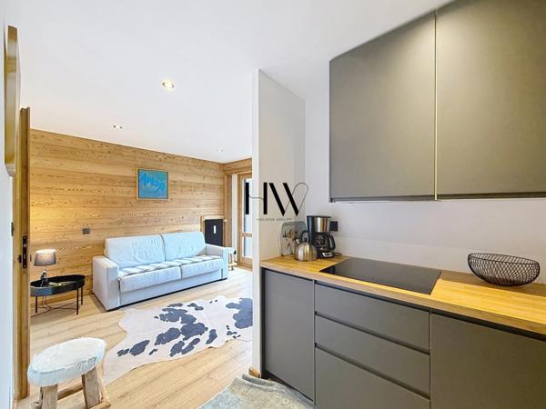 Charmant appartement meublé de 25 m² à quelques minutes du centre de Megève