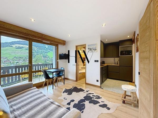 Charmant appartement meublé de 25 m² à quelques minutes du centre de Megève