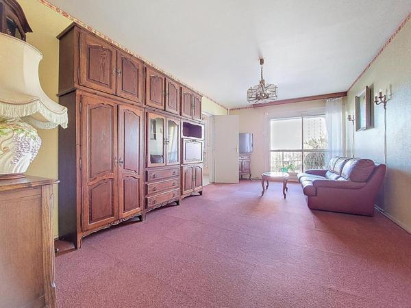 Appartement 85m² lumineux 3 chambres avec balcon, parking et cave