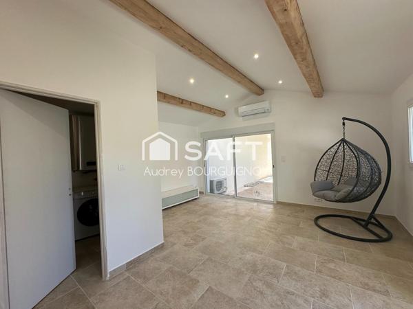 Avignon, plain-pied avec studio