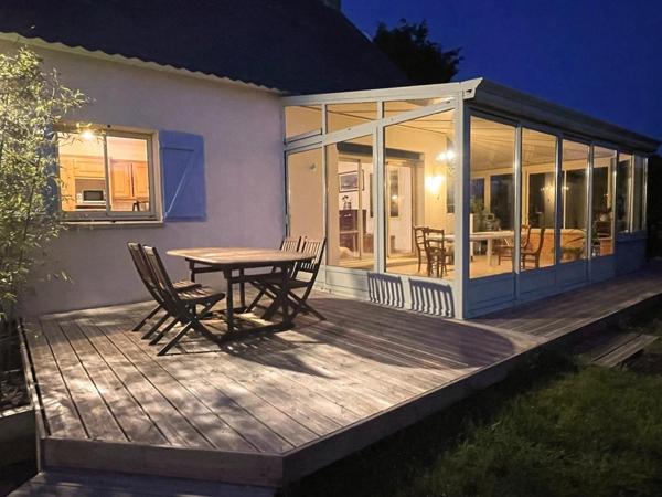 A trois km de Guérande sur un terrain de 815m², maison de 145m²