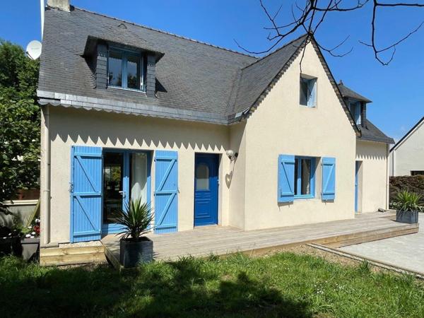 A trois km de Guérande sur un terrain de 815m², maison de 145m²