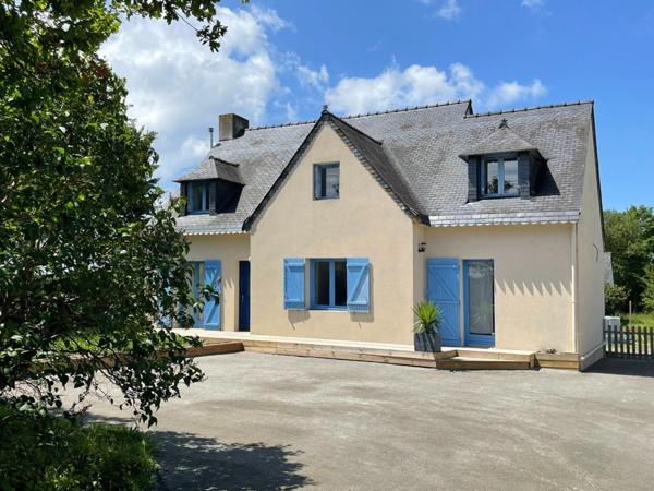 A trois km de Guérande sur un terrain de 815m², maison de 145m²