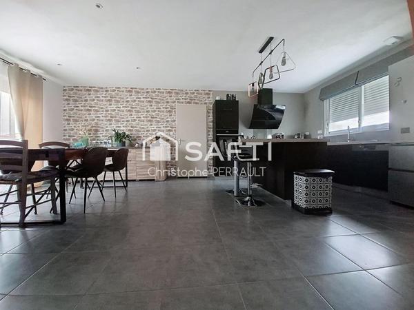 Maison moderne de plain-pied de 2018