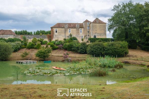 Propriété historique du XVème siècle en lisière de forêt