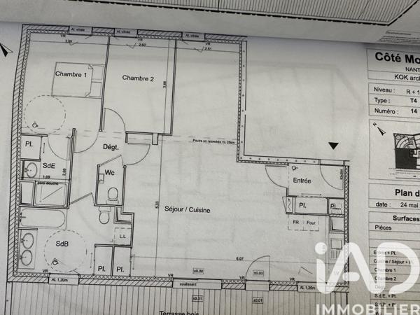 Appartement à vendre 4 pièces 90 m² Nantes