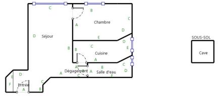 Appartement à vendre 2 pièces 40,12 m² Paris 17