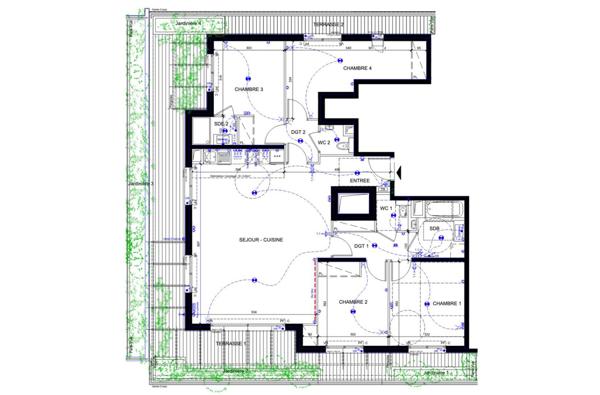 Appartement à vendre 5 pièces 112 m² Issy-les-Moulineaux
