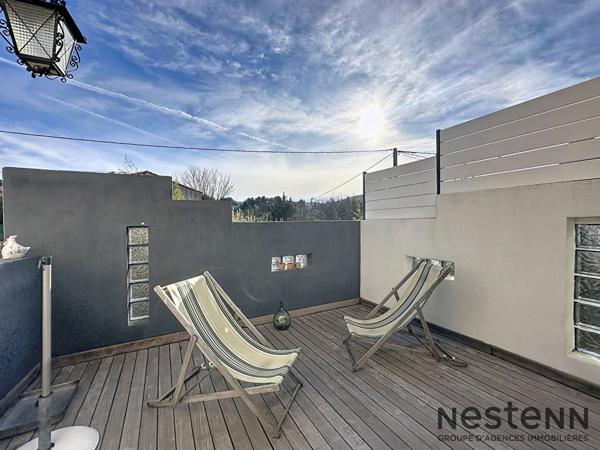 A vendre haut de maison T4 105m2 Aubagne jardin