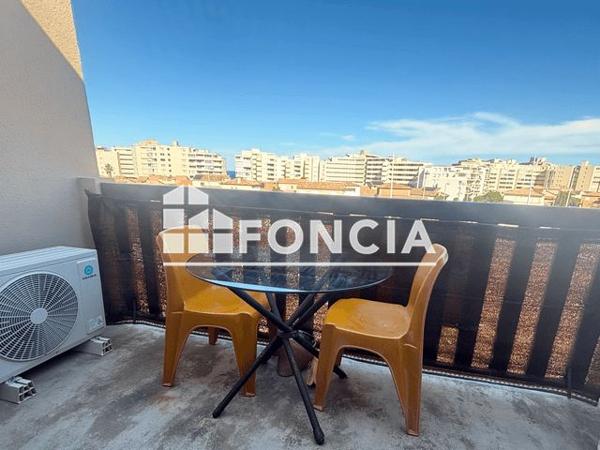 À vendre Studio 25 m² - Canet-en-roussillon 66140