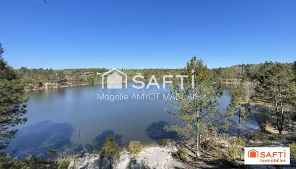 Etang majestueux avec 2 maisons à rénover sur 26ha !