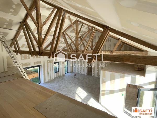 Etang majestueux avec 2 maisons à rénover sur 26ha !