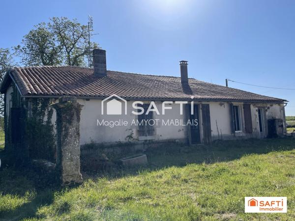 Etang majestueux avec 2 maisons à rénover sur 26ha !