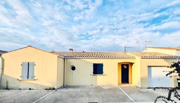 Saint-Médard-d’Aunis Beau plain-pied de 120 m² avec jardin de 690 m²