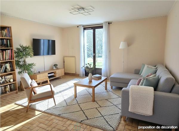 Quartier prisé, pavillon 5 chambres, garage, jardin