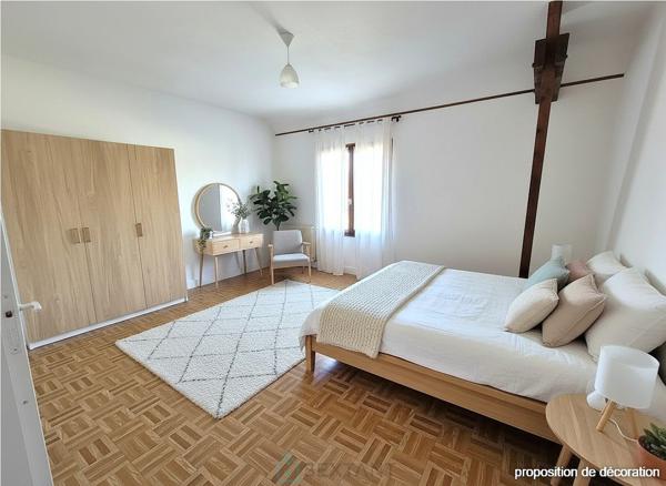 Quartier prisé, pavillon 5 chambres, garage, jardin