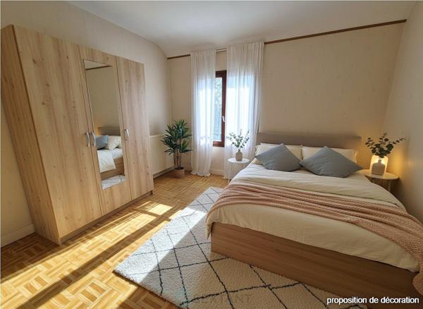 Quartier prisé, pavillon 5 chambres, garage, jardin