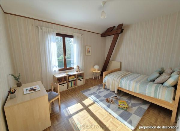 Quartier prisé, pavillon 5 chambres, garage, jardin