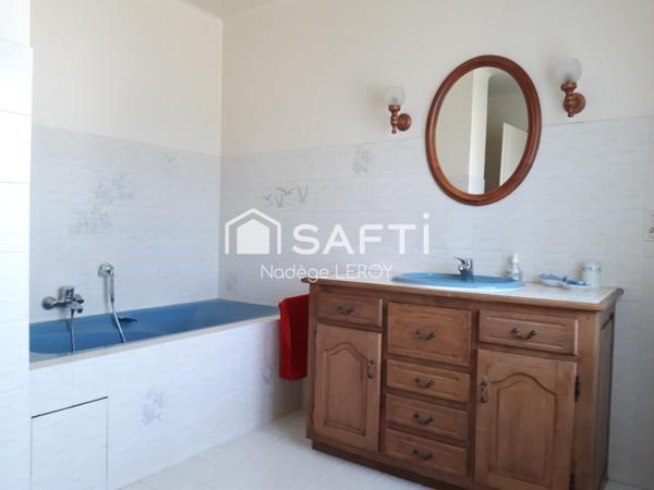 Maison spacieuse 4 chambres, 7 pièces