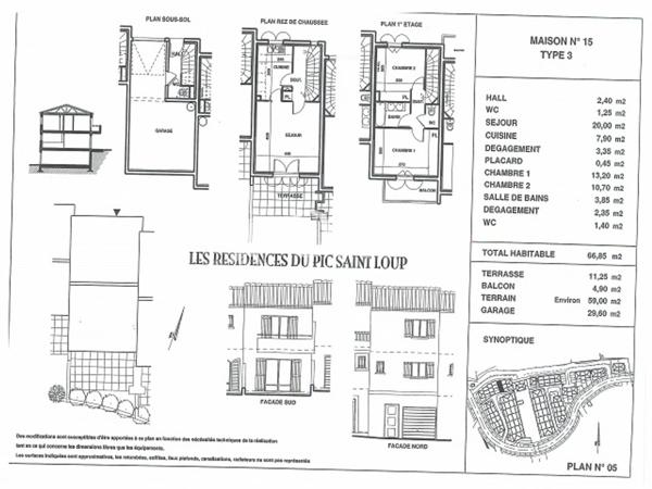 Maison/villa · Location Montpellier (34090) 3 pièces · 67m²