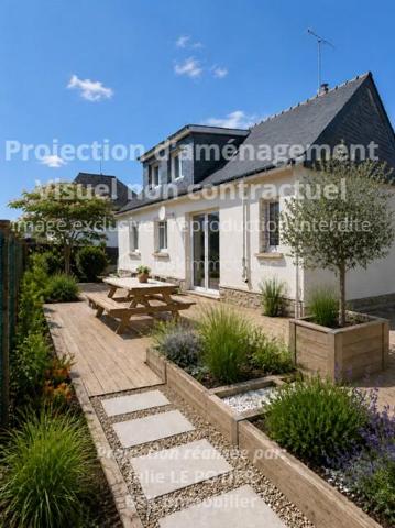 Située dans un quartier recherché de Pontivy, cette maison familiale offre de belles possibilités d'aménagement pour ceux qui souhaitent créer un intérieur à leur image.

Le rez-de-chaussée se compose d'une pièce de vie lumineuse, d'une cuisine indépendante, de deux chambres, d'une salle d'eau ainsi que d'un WC séparé, offrant un confort de vie au quotidien.
À l'étage, vous découvrirez deux chambres supplémentaires, un WC avec lave-mains ainsi qu'un grenier pouvant répondre à différents besoins de rangement ou d'aménagement selon vos projets.
La maison bénéficie également d'un sous-sol et d'un terrain d'environ 430 m².

Côté équipements :
✔ chauffage central au gaz de ville
✔ double vitrage 
✔ toiture en ardoises naturelles

Les amateurs du charme de l'ancien apprécieront la présence de véritables parquets, apportant chaleur, authenticité et caractère à la maison.
Des travaux de rafraîchissement sont à prévoir, mais ils permettront de moderniser les espaces et de créer un intérieur à votre image.

✨ Afin de faciliter votre projection, des visuels d'aménagement et de décoration sont proposés pour vous permettre d'imaginer le potentiel du bien après rénovation.

📍 À proximité des commodités, écoles et services, cette maison constitue une belle opportunité pour une famille ou pour toute personne recherchant une habitation avec chambre et salle d'eau au rez-de-chaussée.

📞 Contactez-moi pour organiser une visite et découvrir toutes les possibilités qu'offre cette maison.