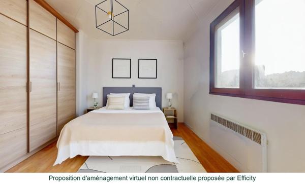 Appartement 3 pièces - 55 m² Exclusivité efficity