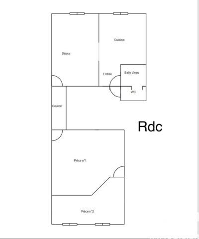 Immeuble à vendre 221 m² Le Blanc