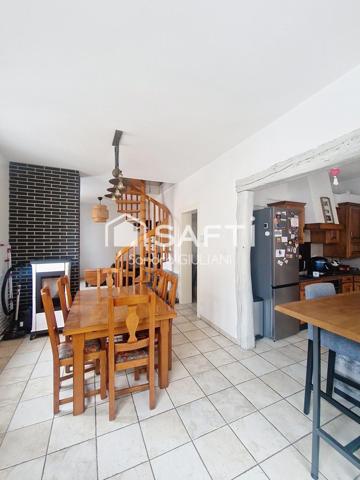 Appartement en duplex rénové, aux portes des frontières sans travaux !