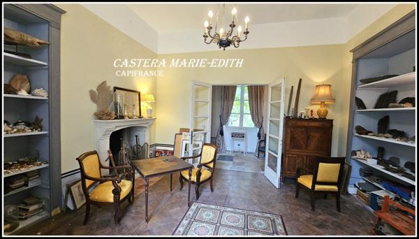 Dpt GERS, à vendre GENTILHOMMIERE proche Castéra Verduzan, 22 pièces, Dépendances, sans vis-à-vis, parc séculaire clos de 2182 m²