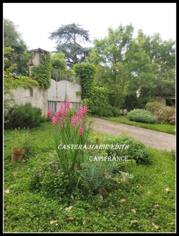 Dpt GERS, à vendre GENTILHOMMIERE proche Castéra Verduzan, 22 pièces, Dépendances, sans vis-à-vis, parc séculaire clos de 2182 m²