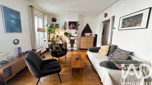 Appartement à vendre 3 pièces 57,09 m² Paris 18