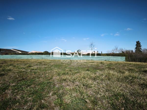 Terrain 550 m² viabilisé Lavaur