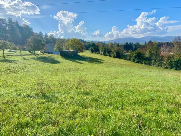grand terrain à bâtir