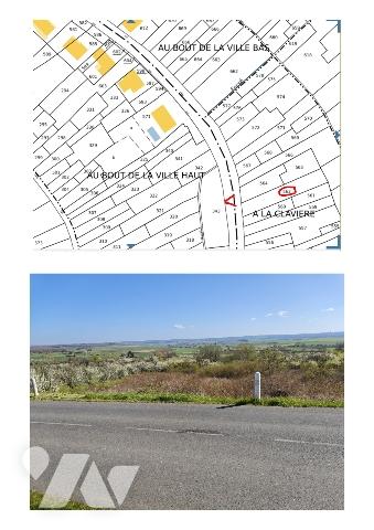 VENTE D'UNE PARCELLES NON CONSTRUCTIBLES – MONT-LE-VIGNOBLE