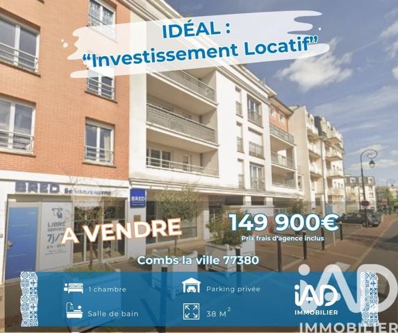 Appartement à vendre 2 pièces 38 m² Combs-la-Ville