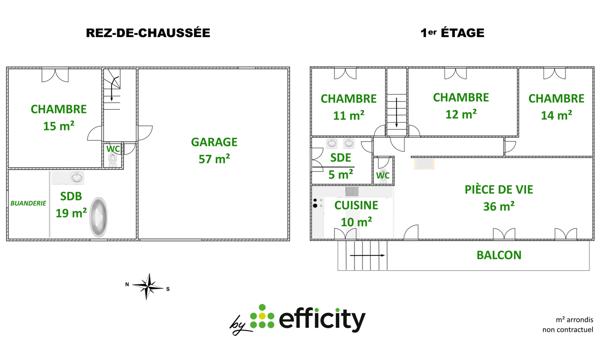 Maison 5 pièces - 128 m²