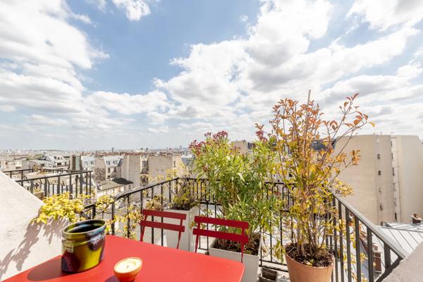 Appartement Paris 18 e - MONTMARTRE / JARDINS DU SACRÉ-CŒUR